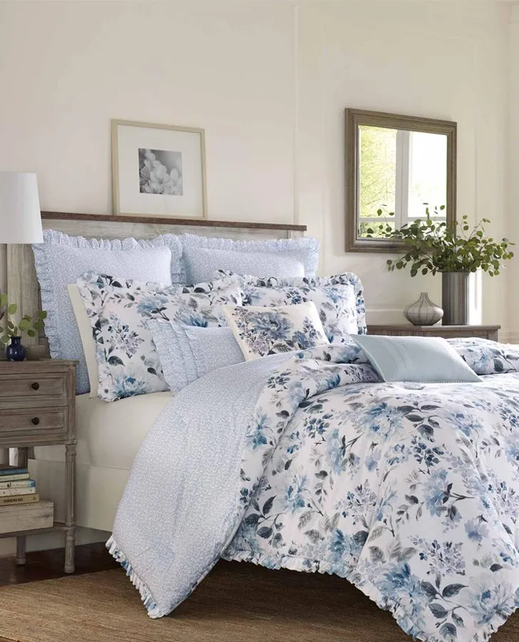 Chloe Cottage Blue Duvet Set