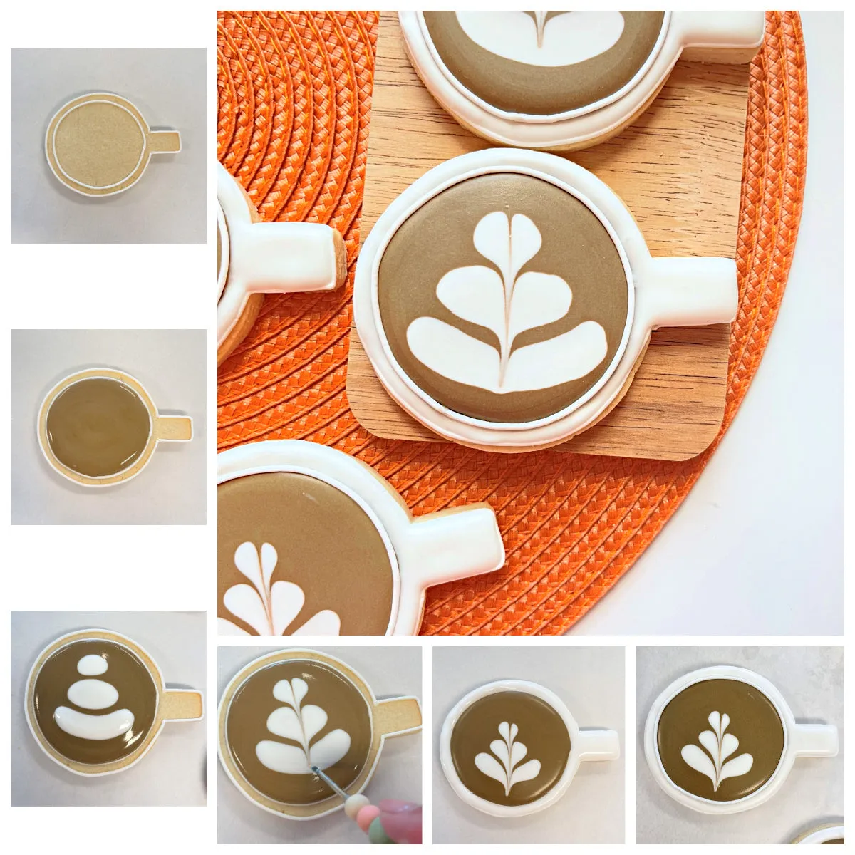 Coffee Cup Top View Cookie Cutter