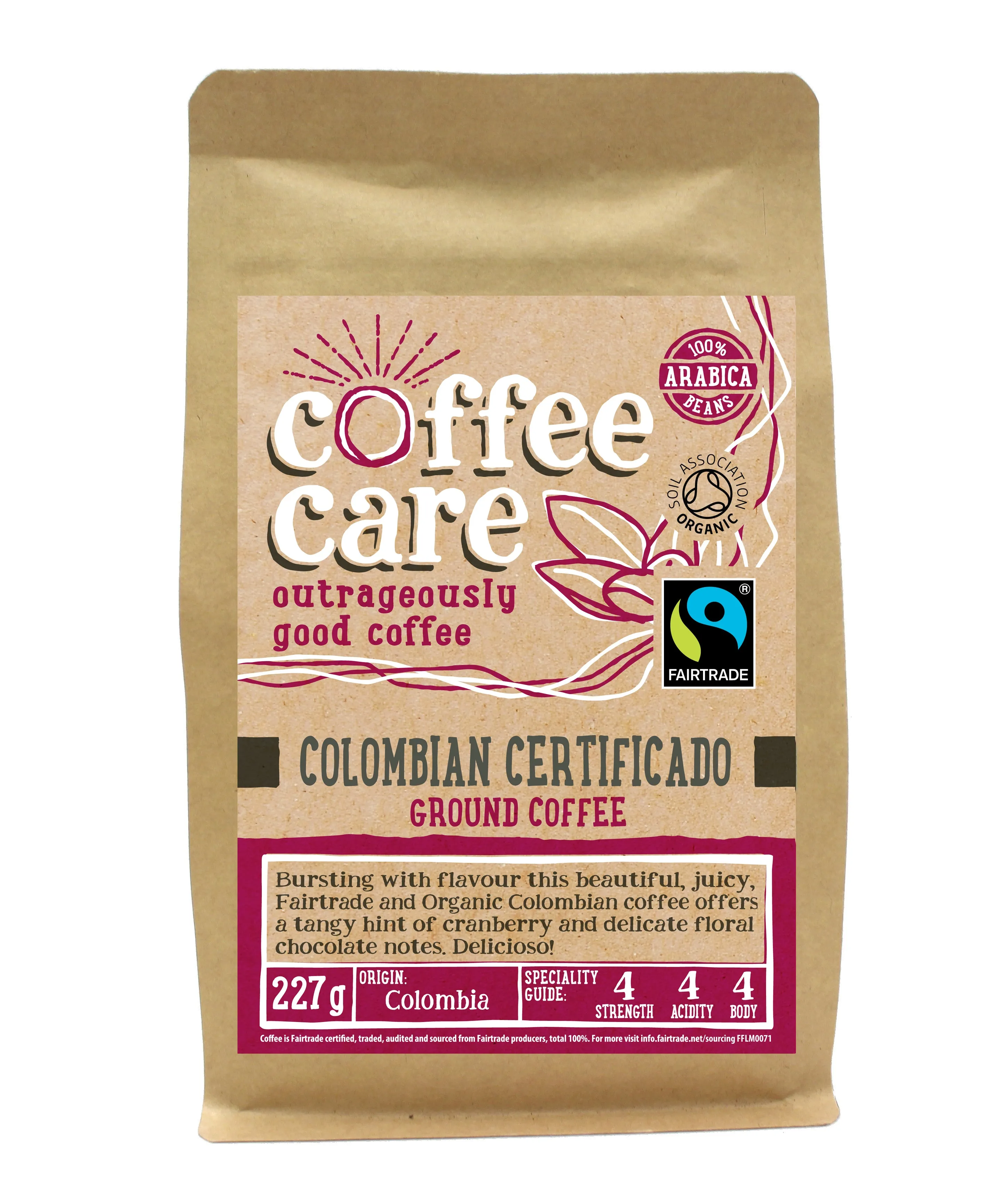 Colombian Certificado Ground Coffee