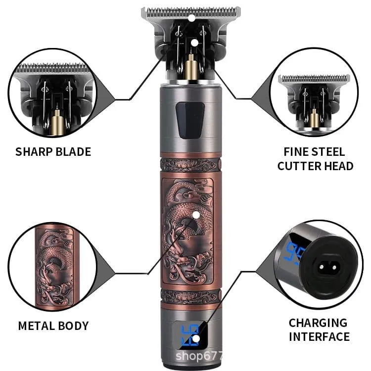 Cordless Hair Clippers Trimmer Shaving Machine-Buddha