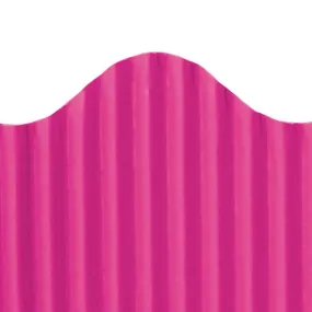 CORRUGATED BORDER MAGENTA