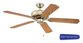 Craftmade C52PB - 52 Inch Ceiling Fan, Blade Options Polished Brass