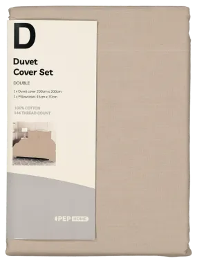 Db Natural Cotton Duvet Cover