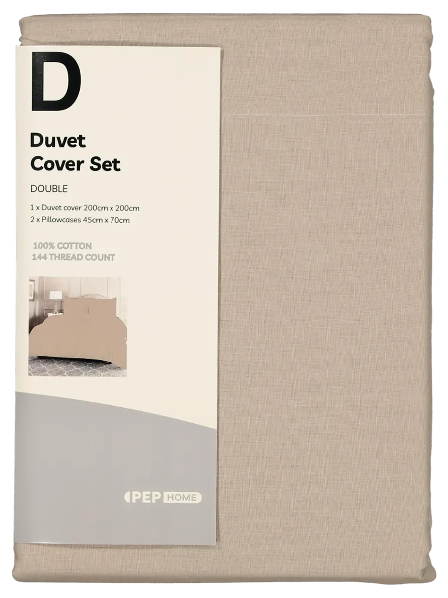 Db Natural Cotton Duvet Cover