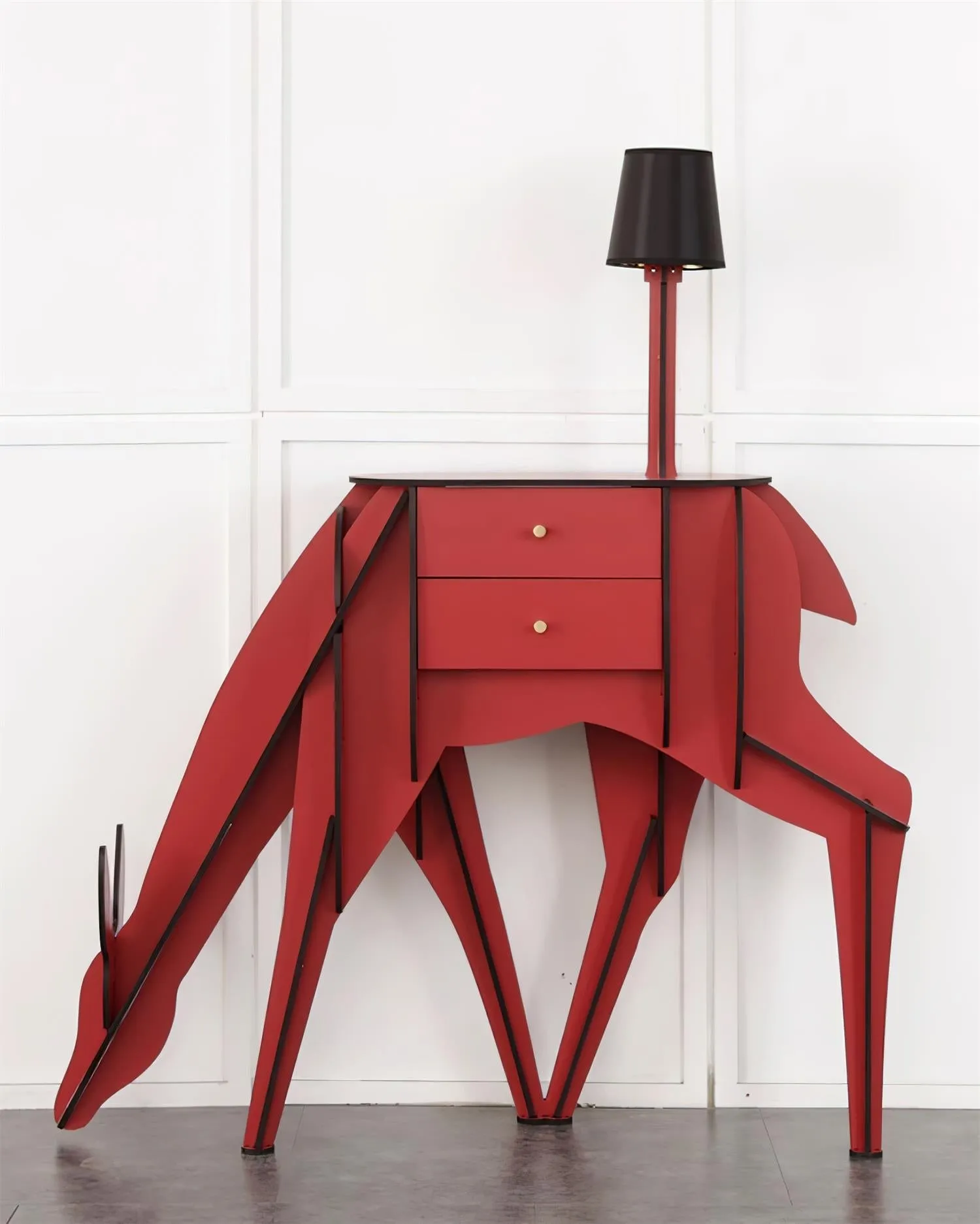 Deer Art Floor Lamp