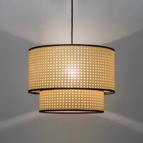 Design Handmade Rattan Hanging Light Pendant Lamp Shade