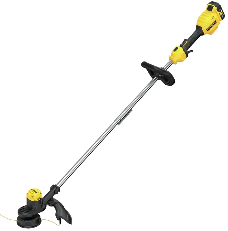 DEWALT DCST925M1 Cordless String Trimmer, Battery Included, 4 Ah, 20 V, Lithium-Ion, 0.08 in Dia Line :EA: QUANTITY: 1