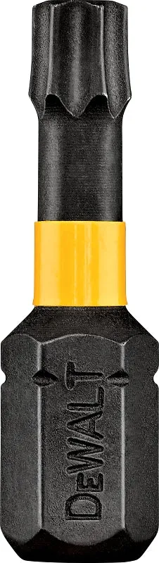 DeWALT DWA1TS25IR2 Screwdriver Bit, T25 Drive, Torx Drive, 1 in L :CD 2: QUANTITY: 1