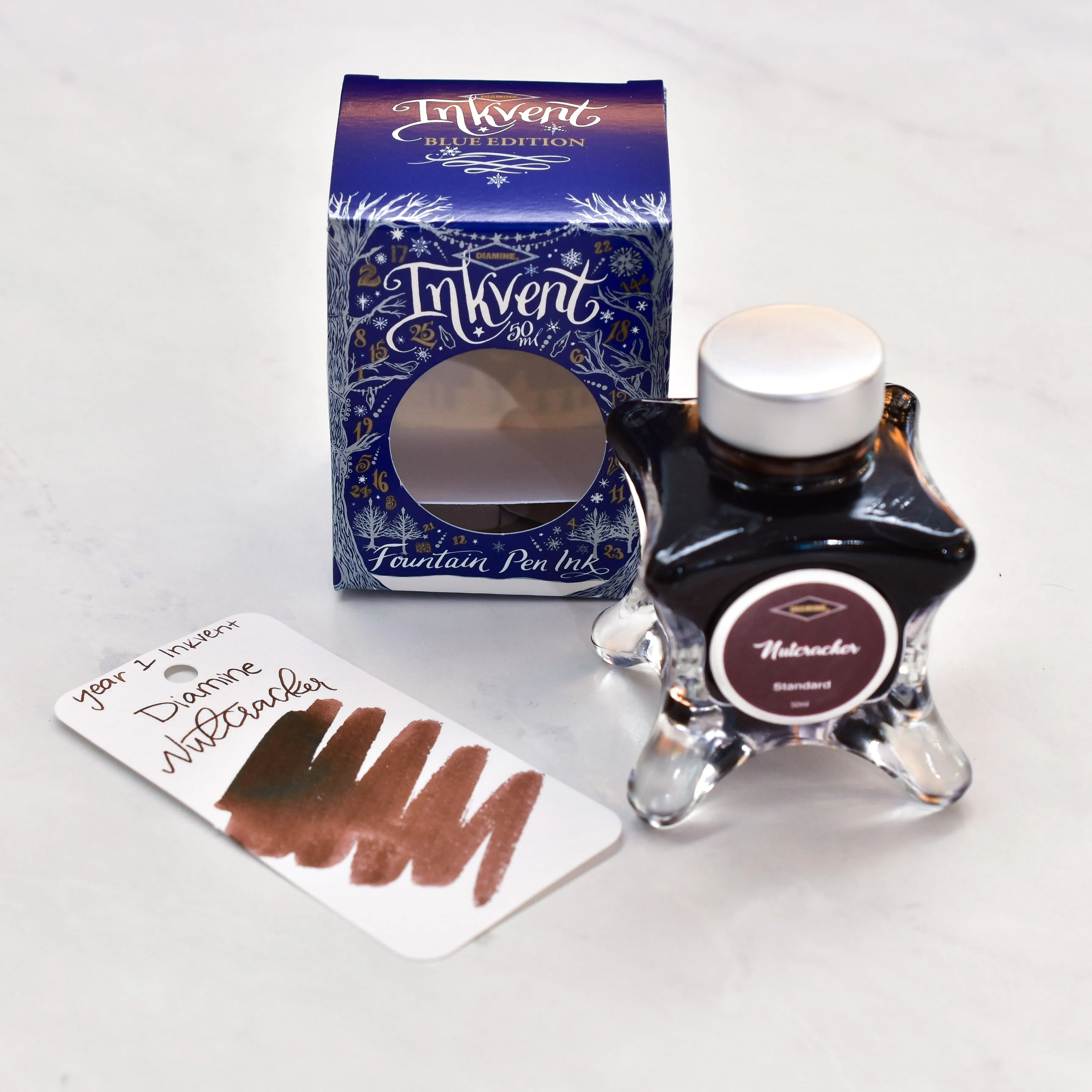 Diamine Inkvent Year 1 Nutcracker Ink Bottle