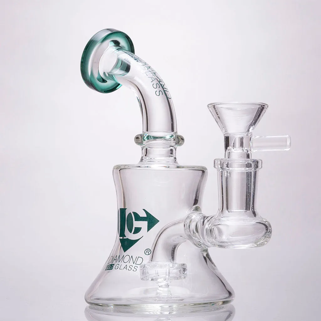 Diamond Glass - Mini Showerhead Bubbler