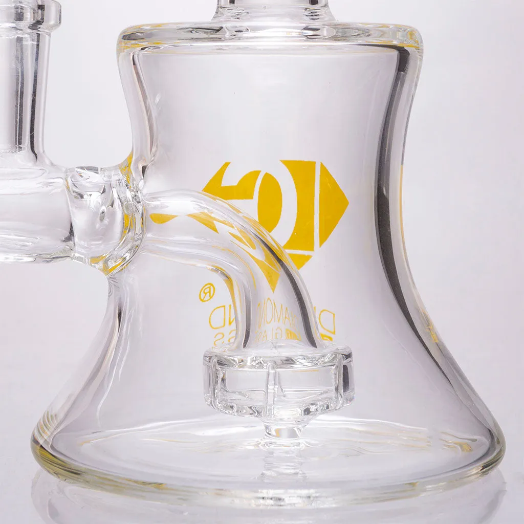 Diamond Glass - Mini Showerhead Bubbler