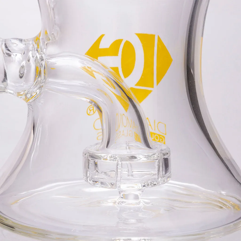 Diamond Glass - Mini Showerhead Bubbler