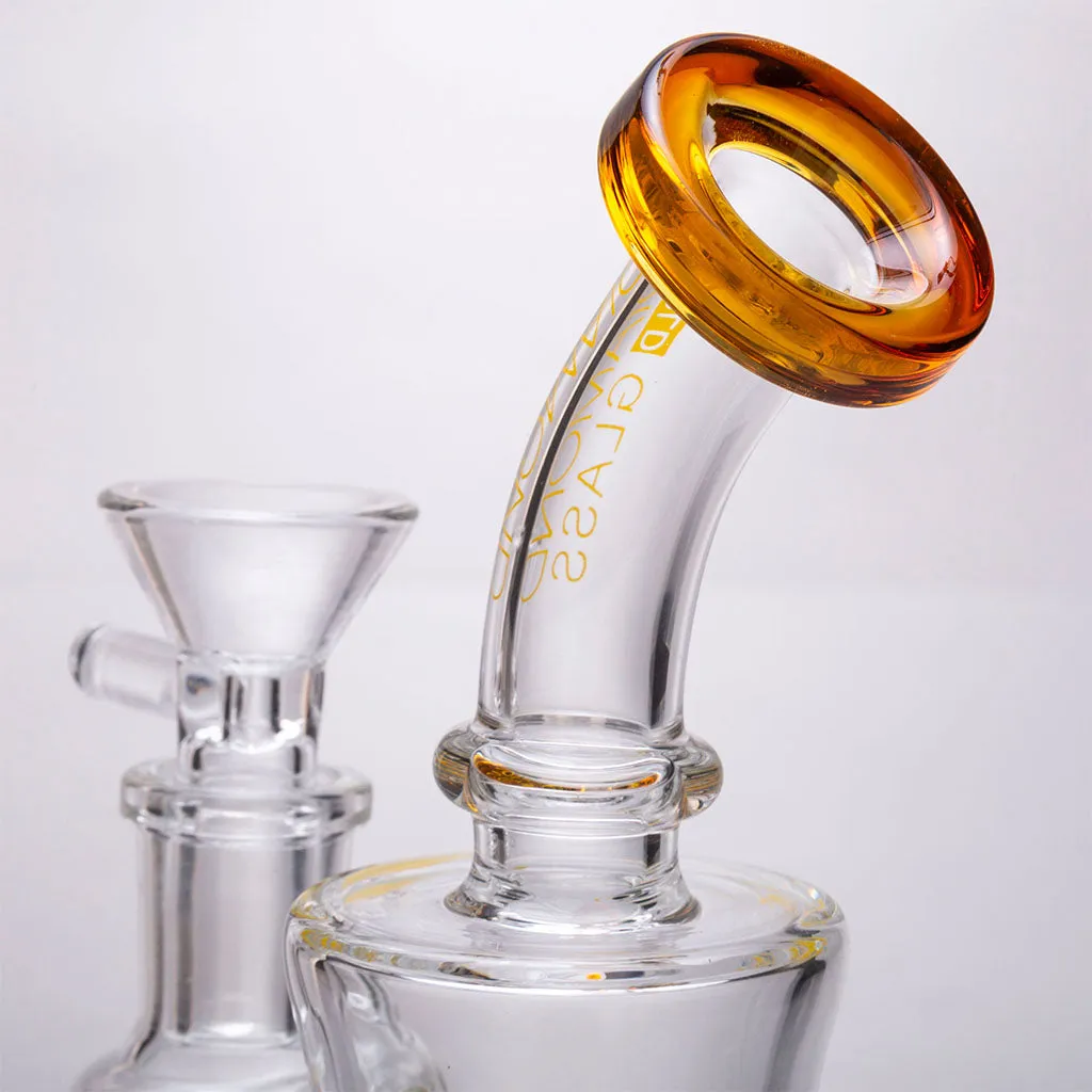 Diamond Glass - Mini Showerhead Bubbler