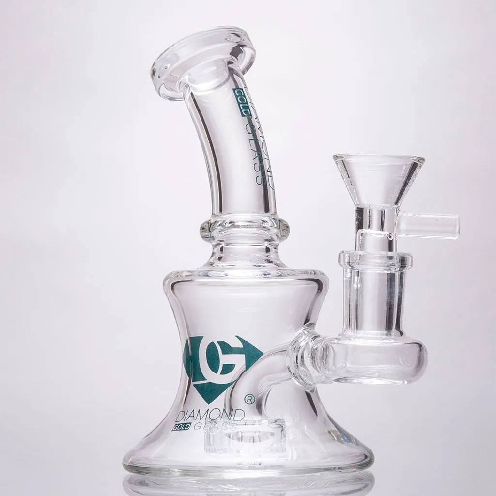 Diamond Glass - Mini Showerhead Bubbler