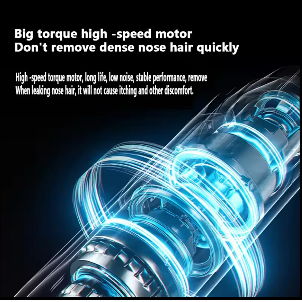 Double Edged Head Electric Nose Hair Trimmer