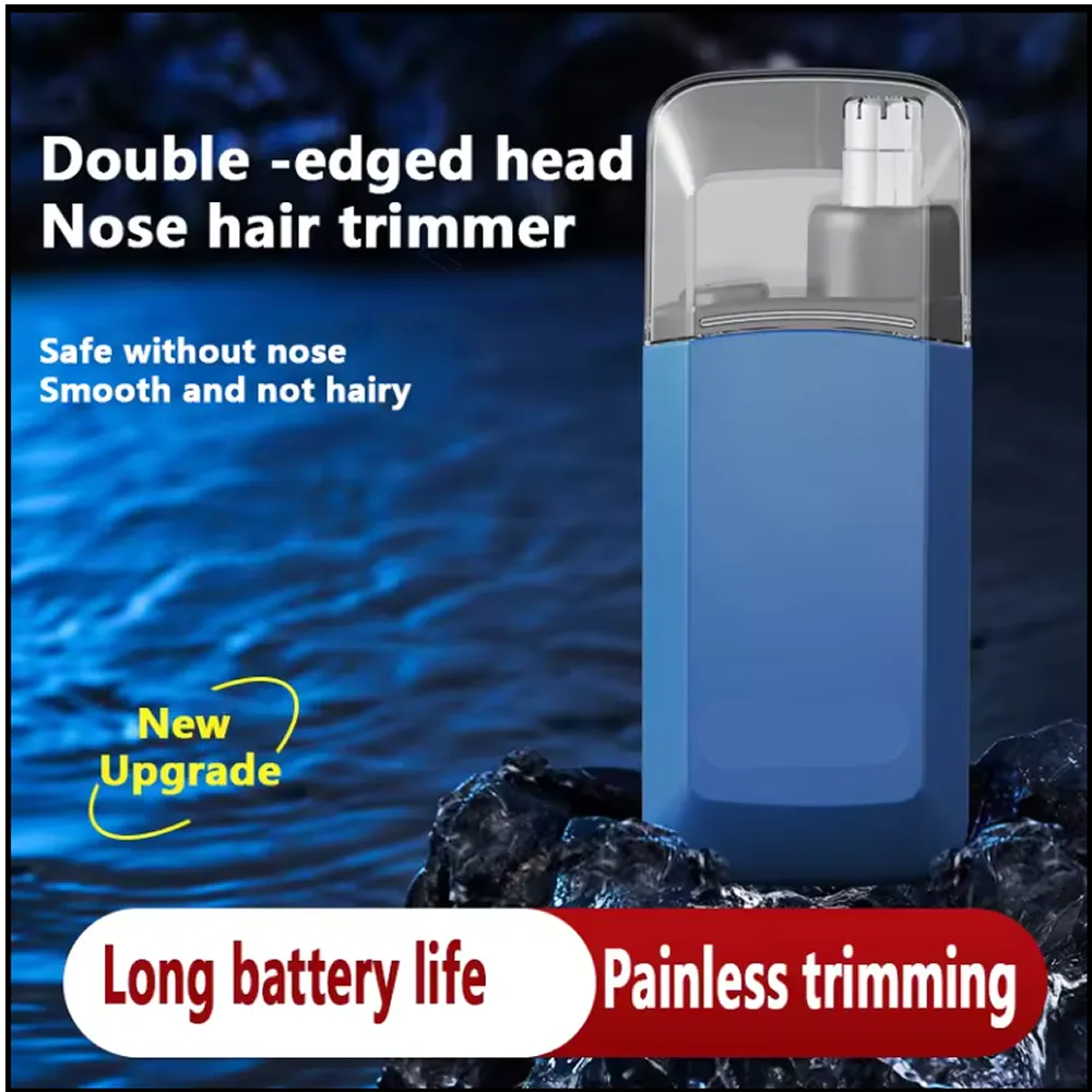 Double Edged Head Electric Nose Hair Trimmer