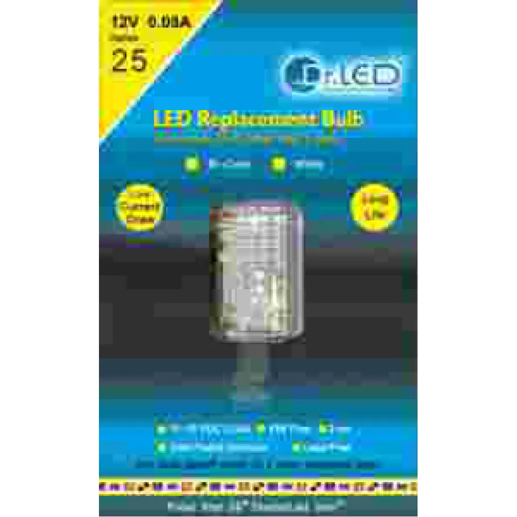 Dr Led Bicolour 25 18w Festoon Bulb