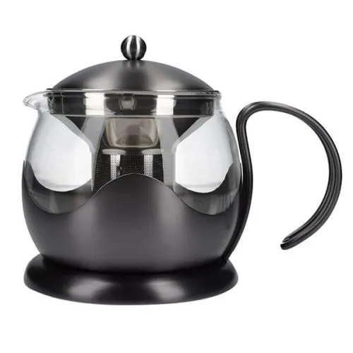 Edited by La Cafetiere Gun Metal Grey 4 Cup Teapot