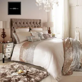 Elegant Look Beige Bridal Quilt Set - With Free Quilt Filling