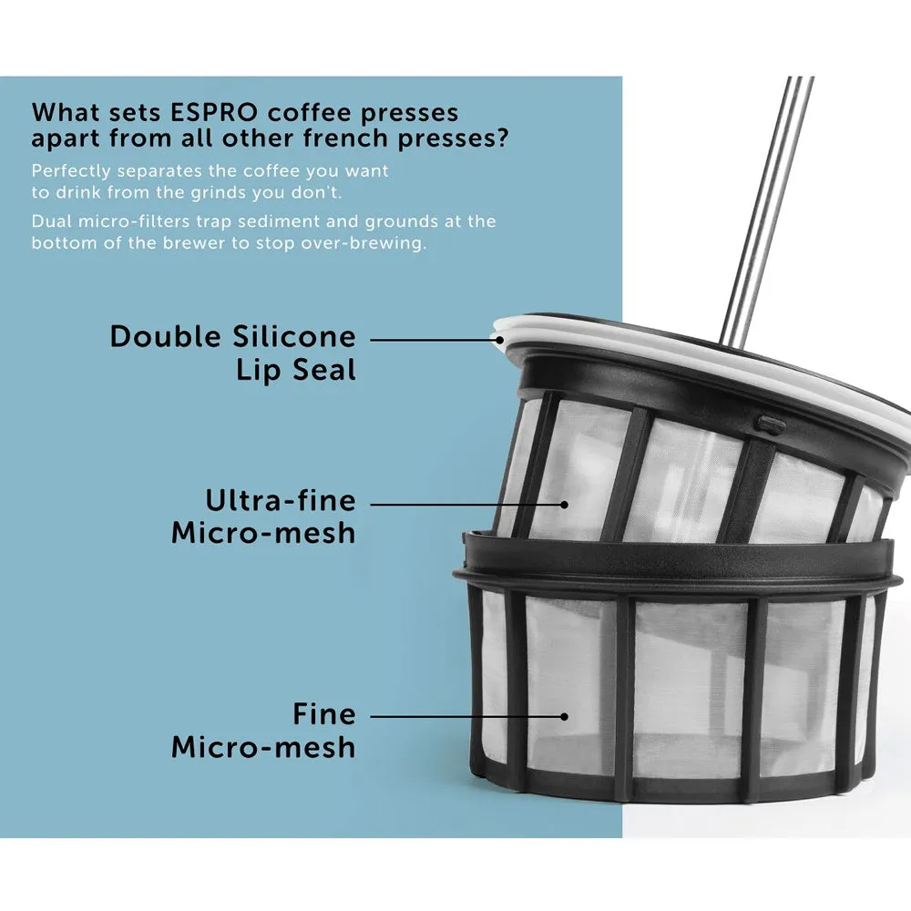 Espro P7 Double Wall Coffee Press- 18oz