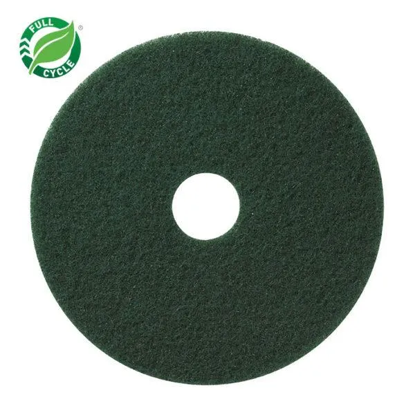 Facet Green Scrubbing Pads 14", 5/cs