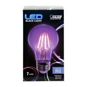 Feit A19 E26 (Medium) LED Bulb Black Light 60 Watt Equivalence 1 pk