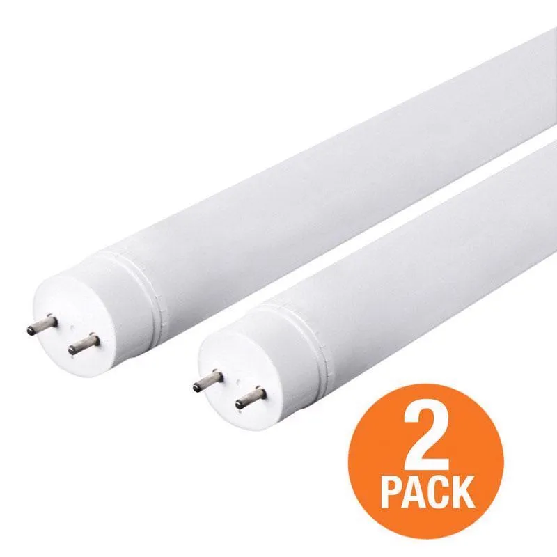 Feit Plug & Play Linear Lamp Cool White 47.5 in. Bi-Pin T8 LED Bulb 32 Watt Equivalence 2 pk