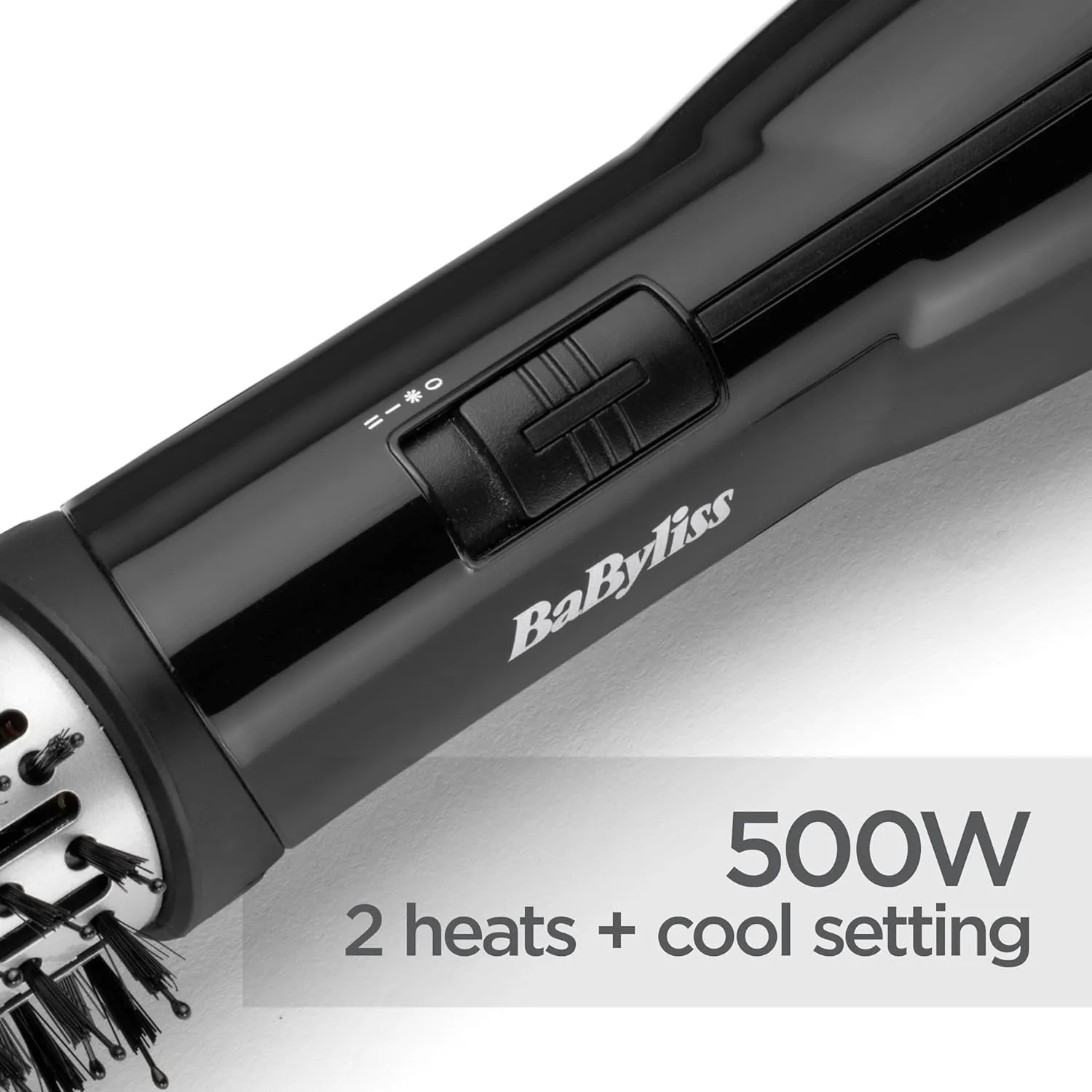 Flawless Volume Hot Air Brush, Ionic, Dry and Style, 38mm Titanium-ceramic barrel