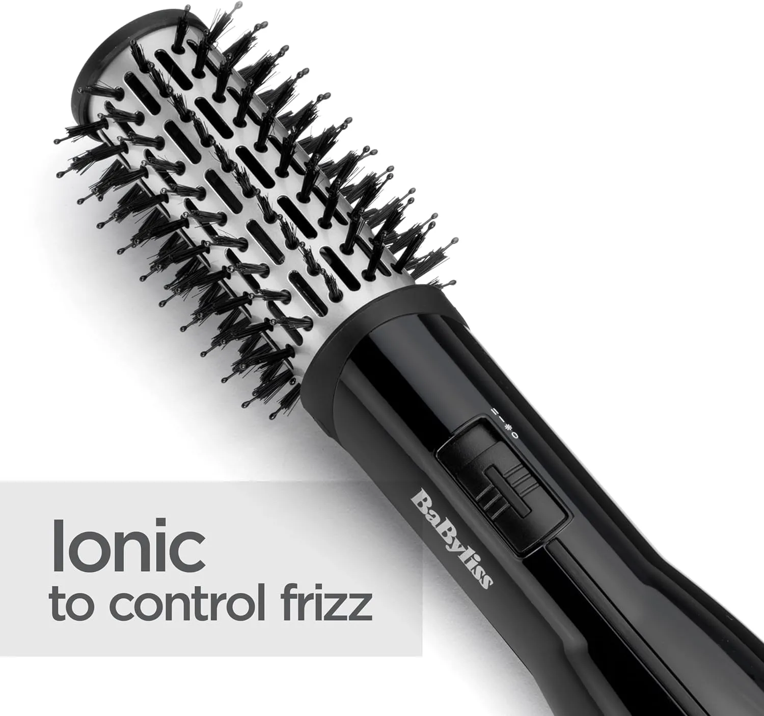 Flawless Volume Hot Air Brush, Ionic, Dry and Style, 38mm Titanium-ceramic barrel