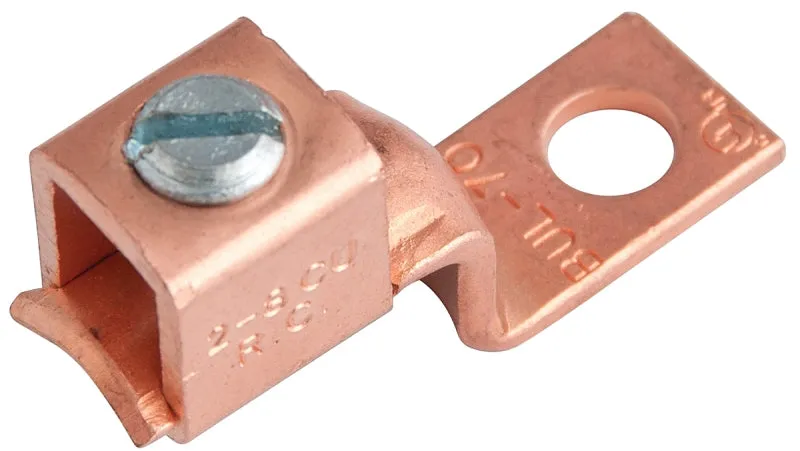 Gardner Bender GSLU-35 Mechanical Lug, 600 V, 14 to 10 AWG Wire, 3/8 in Stud, Copper Contact :CD 2: QUANTITY: 1