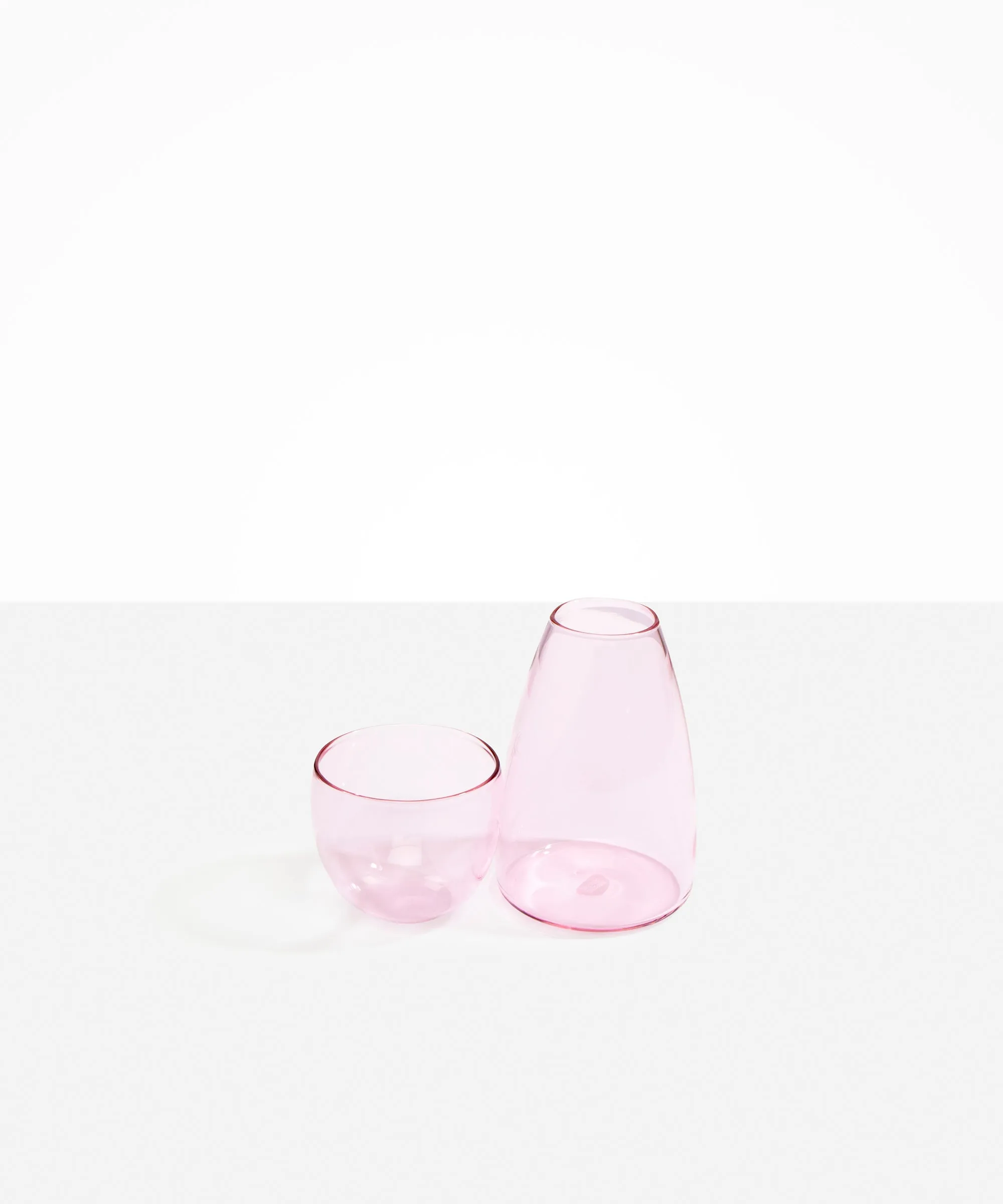 Glass Pebble Carafe