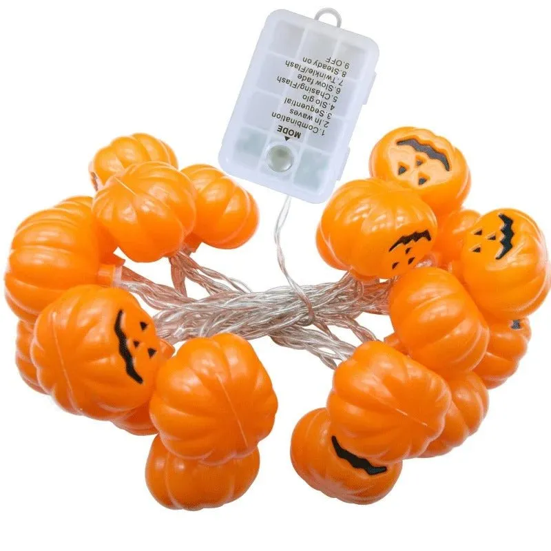 Halloween String Lights Pumpkin LED Light - Halloween Lights for Indoor and Outdoor Decoration