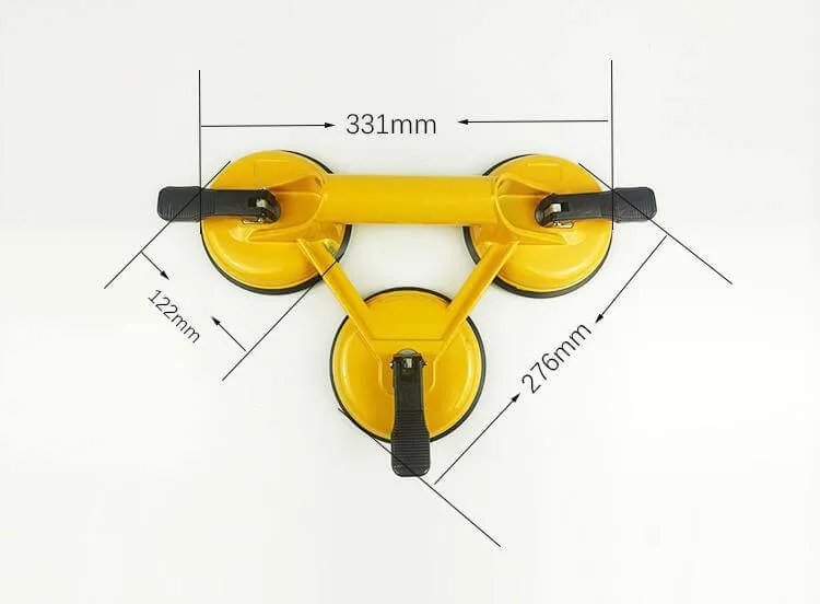 Handheld Aluminum Alloy Round Suction Cup