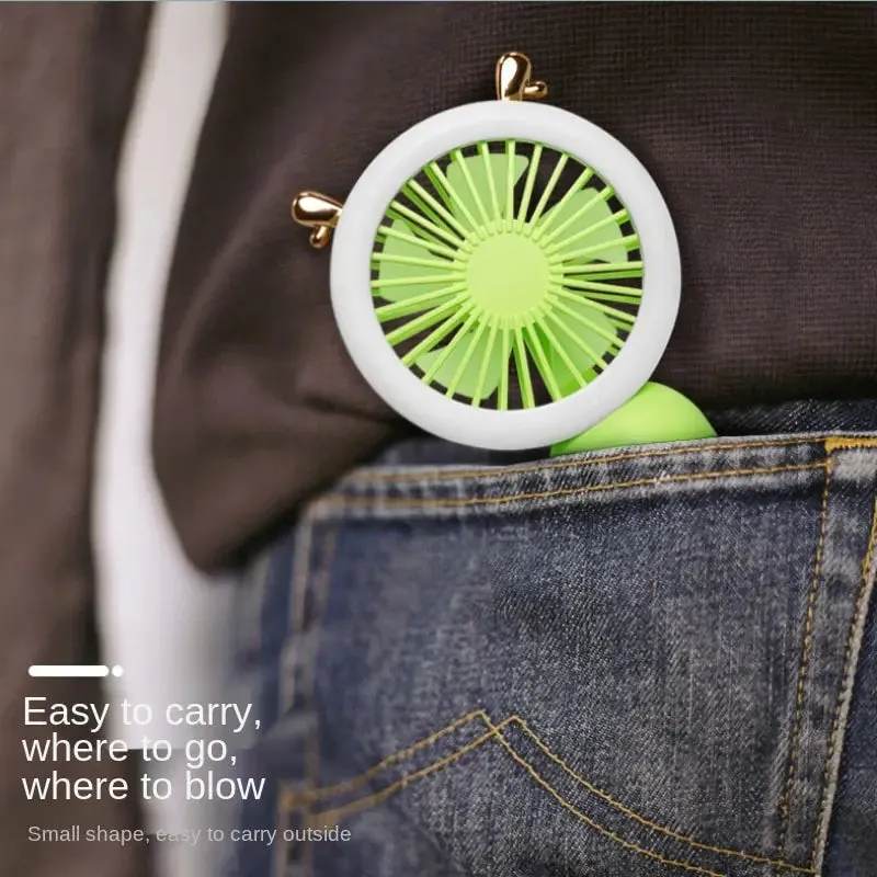 Handheld USB Rechargeable Mini Fan