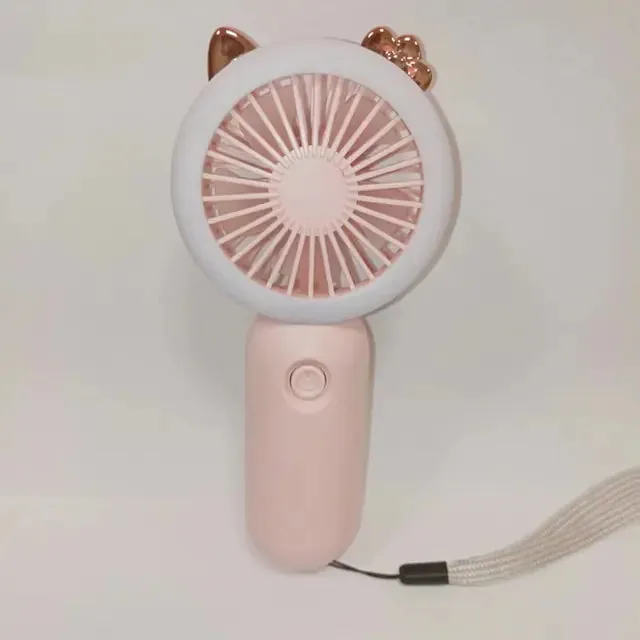 Handheld USB Rechargeable Mini Fan