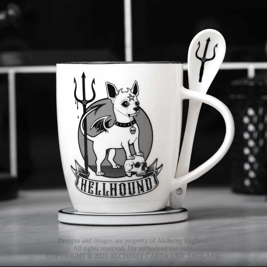 Hellhound Mug & Spoon Set