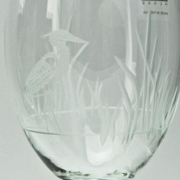 Heron Wine Goblet