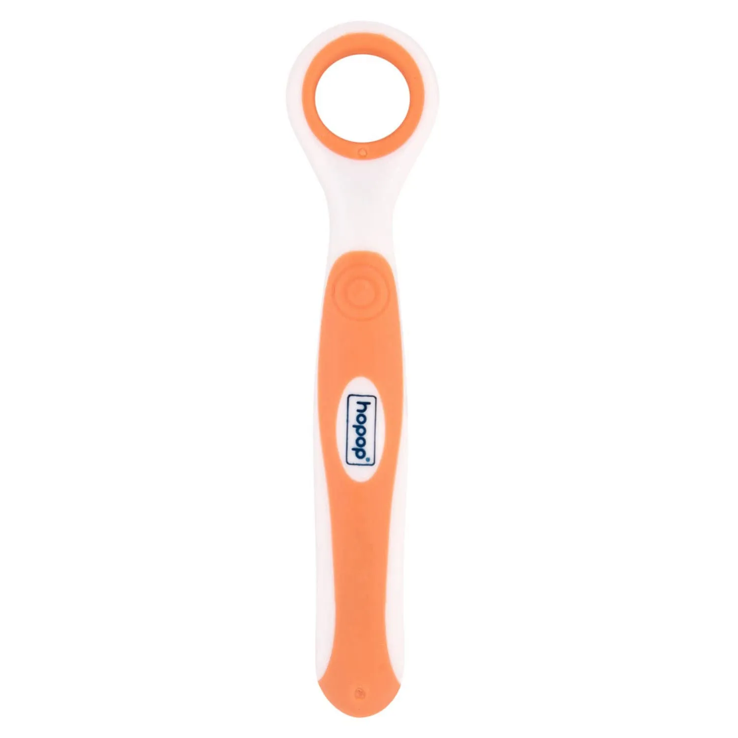 HOPOP Tongue Cleaner For Babies - Orange 3m 