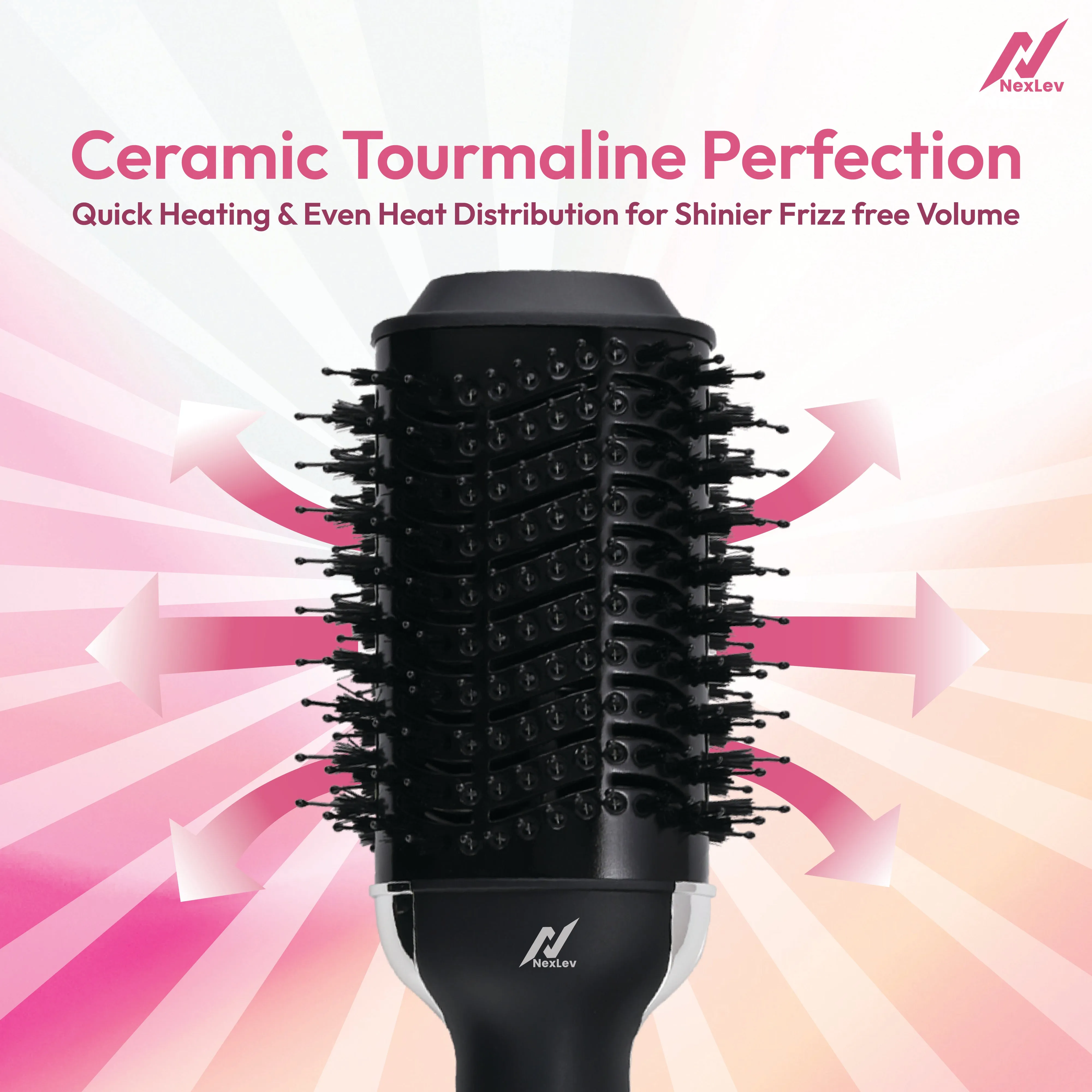 IONIC Volumizer Hair Brush | (V-01)