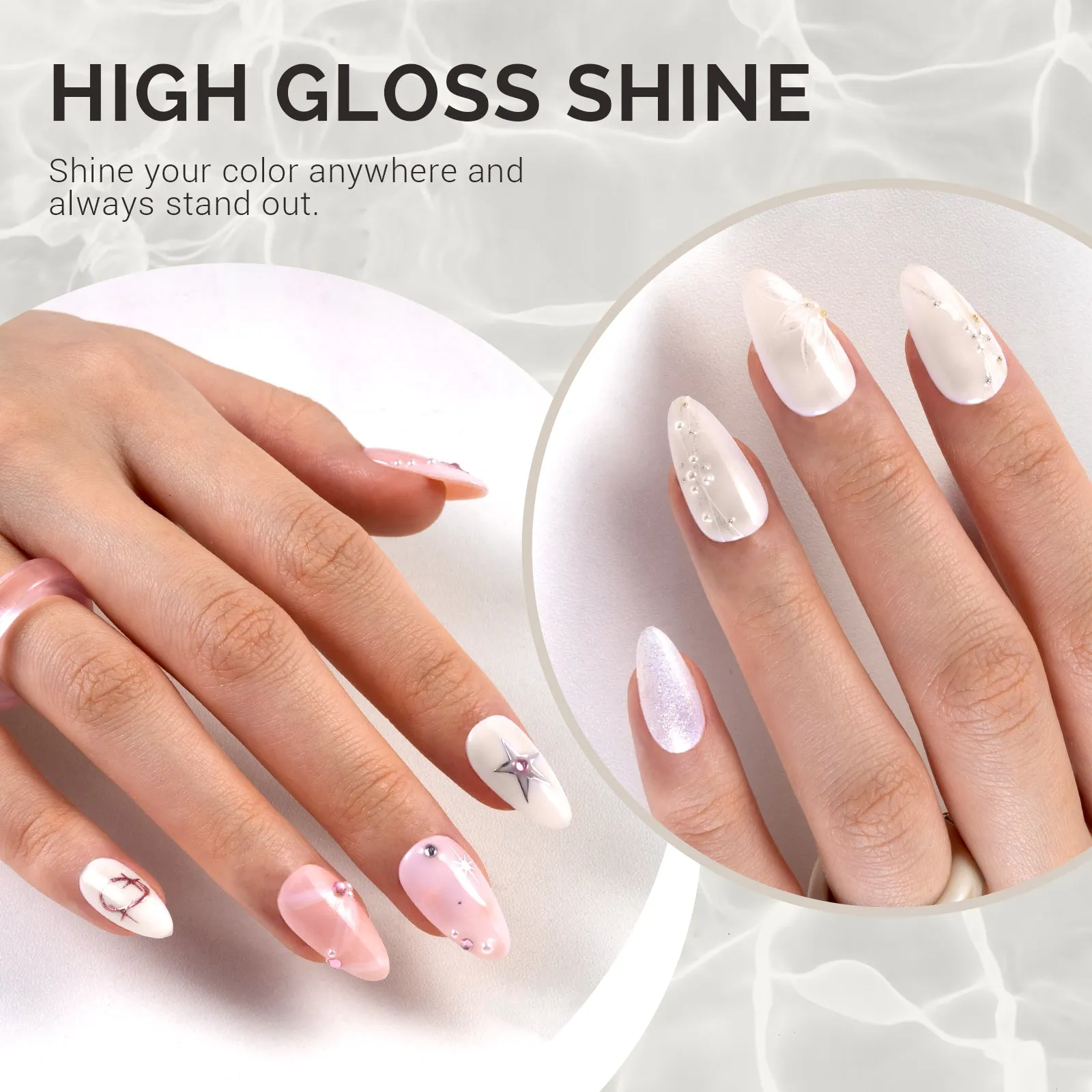 Jeweliver Jelly Gel Polish 15ml - White Jade - JG36