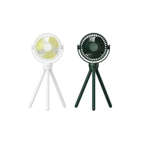 JISULIFE FA24 Mini Octopus Fan / Baby-Friendly / Flexible Tripods / 4000mAh Battery / 4 Wind Speed / 360°Rotation