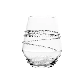 Juliska Chloe Stemless Wine Glass