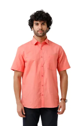 Jute Classic - Bean Red Formal Shirt For Men | Ariser