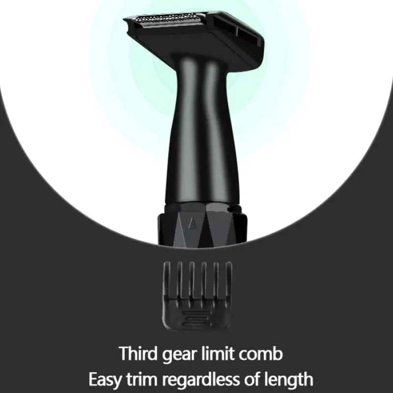 Kemei 2in1 Rechargeable Trimmer-Nose, Hair, & Beard