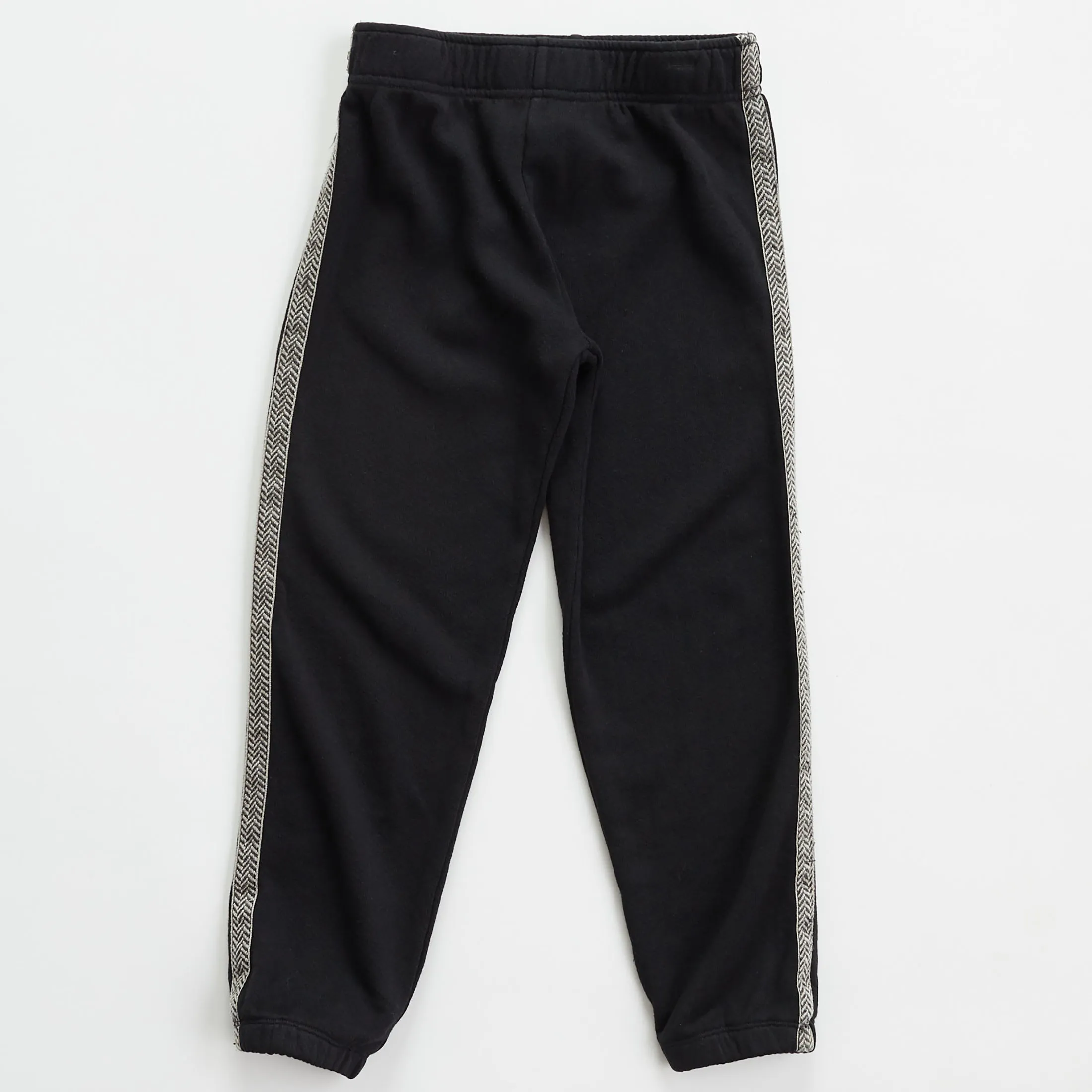 Kids Chevron Trim Elastic Waist Sweats