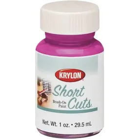 Krylon Short Cuts Hot Pink High Gloss 1 Fl Oz Hobby Paint