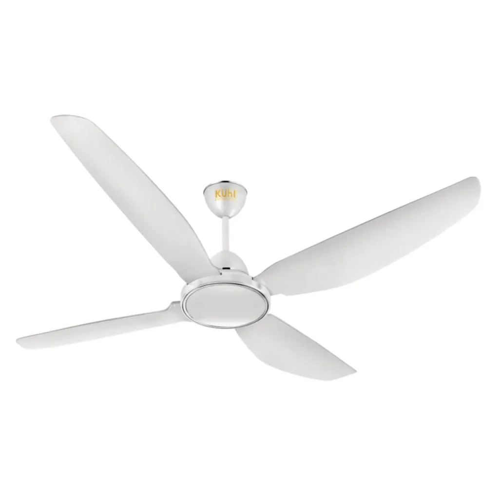 Kuhl Brise E4 BLDC Ceiling Fan With Remote 1320mm White