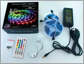 Leading Edge Novelty 300 Smart LED Rainbow Lights