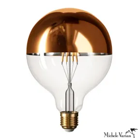 LED Bulb | E26 Base | G40 Copper Dipped | 8W | 2700k