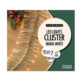 LED Cluster Twinkle String Lights